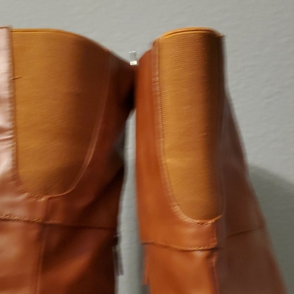 Like New...In Great Condition Cognac Color Boots - Picture 8 of 13